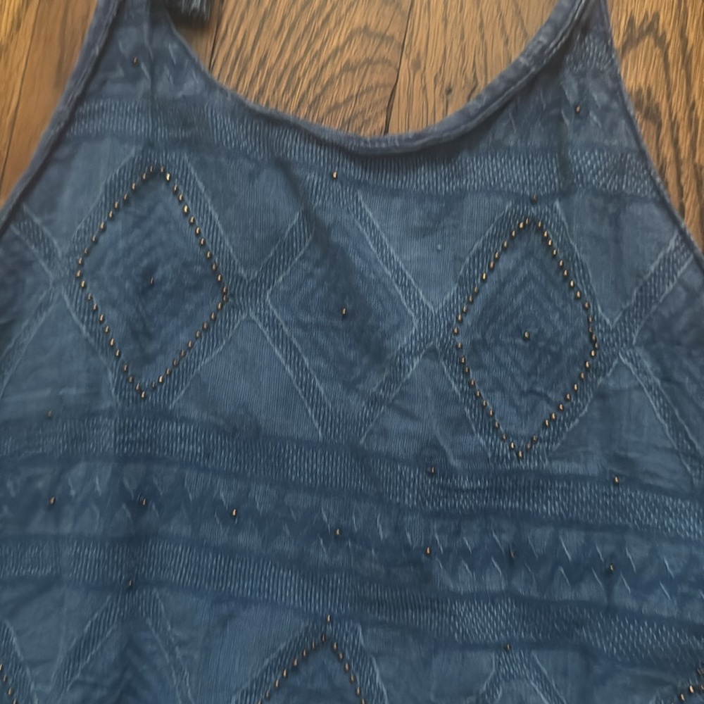 Zara Navy Backless Halter Dress - Picture 3 of 5